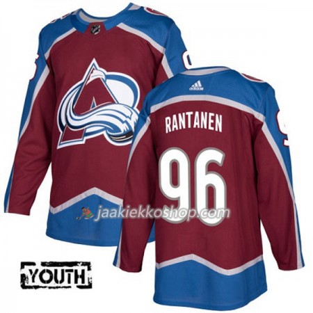 Lapsille NHL Colorado Avalanche Pelipaita Mikko Rantanen 96 Adidas 2017-2018 Burgundy Punainen Authentic